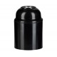 PORTALAMPARAS E27 CON TERMINAL DE ROSCA NEGRO LEDECOR