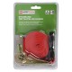ESLINGA CINTA DE AMARRE CON RATCHET 25MM X 4,5 METROS MAX. 270KG