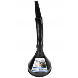 EMBUDO CON PROLONGADOR FLEXIBLE Y FILTRO DE MALLA