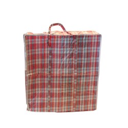 BOLSA REUTILIZABLE DE PLASTICO C/CREMALLERA TALLA M 70X48X28CM
