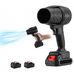 SOPLADOR DE HOJAS ULTRA POTENTE DE BATERIA 20V + 2 BATERIAS