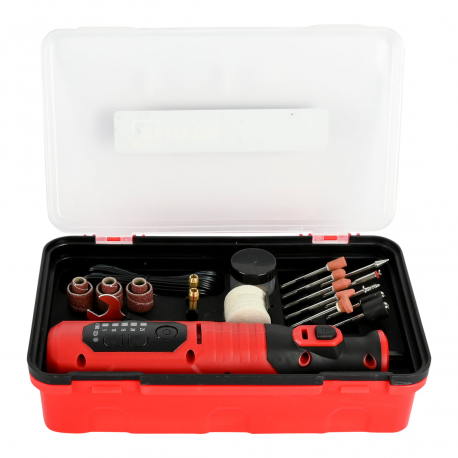 HERRAMIENTA ROTATIVA MULTIFUNCION DE BATERIA + ACCESORIOS