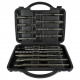 JUEGO DE 3 CINCELES + 11 BROCAS TALADRO SDS-PLUS
