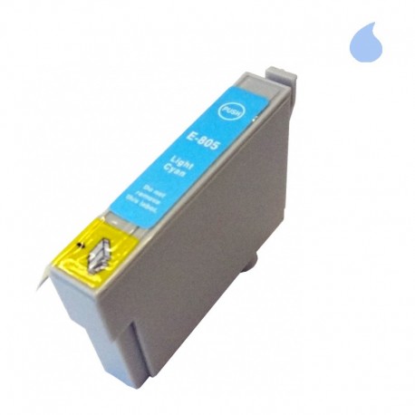 T0805 CARTUCHO GENERICO EPSON LIGHT CYAN (13,5 ml)