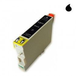 T0611 CARTUCHO GENERICO EPSON NEGRO (18 ml)