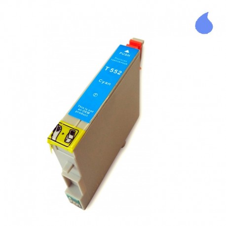 T0552 CARTUCHO GENERICO EPSON CYAN (18 ml)