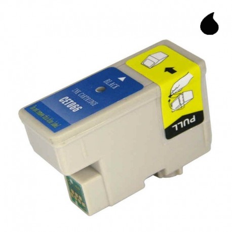T066 CARTUCHO GENERICO EPSON NEGRO (11 ml)