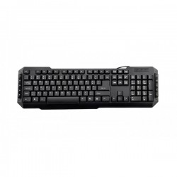 TECLADO MULTIMEDIA DRILE NEGRO PS2 3GO