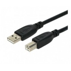 Cable USB Impresora 2.0 A/B 1.8m
