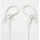 AURICULAR SPORT CON MICROFONO INTRAUDITIVO DE SILICONA BLANCO MARVO