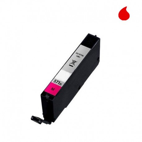 CLI-571M CARTUCHO GENERICO CANON MAGENTA (CLI571M) 13 ml